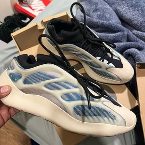 Five pair of sneakers